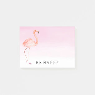 Pink Flamingos Personalized Post-it Notes