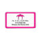 Pink Flamingos Return Address Labels