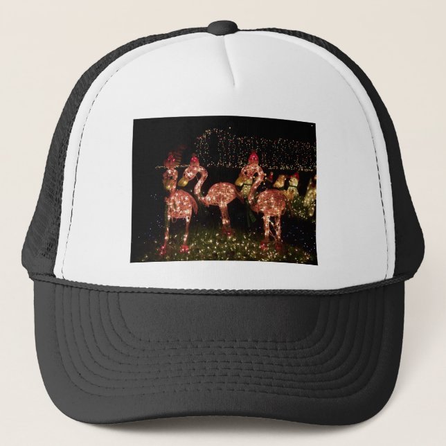 Pink Flamingo's Trucker Hat (Front)