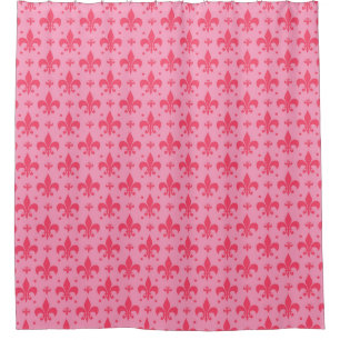 Pink Fleur-de-lis Pattern Design
