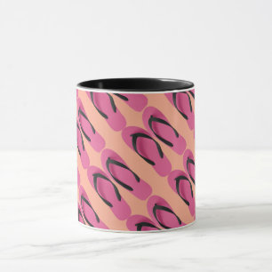 Pink Flip Flops Fun  Mug