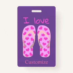 Pink Flip-Flops Thunder_Cove Badge