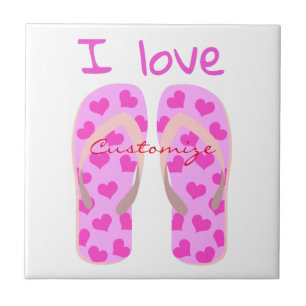 Pink Flip-Flops Thunder_Cove Tile