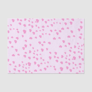 Pink Floating Hearts  Tissue Paper