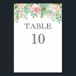 Pink Floral Abstract Amazing Wedding   Table Number<br><div class="desc">Classy and chic Modern Pink Floral Abstract Amazing Wedding Table Number cards so your guests know where to sit. Feel like telling Aunt Gert where to go? Well,  you won't need to if you use these fabulous table numbers.</div>