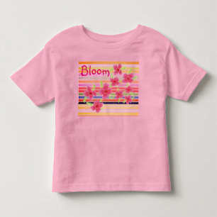 Pink Floral Accents Toddler T-shirt