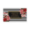 Pink Floral | Black White Stripes Nail Tech