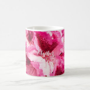 Pink Floral Bliss - Custom Mother's Day Mug