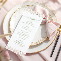 Pink Floral Bohemian Summer Bridal Shower