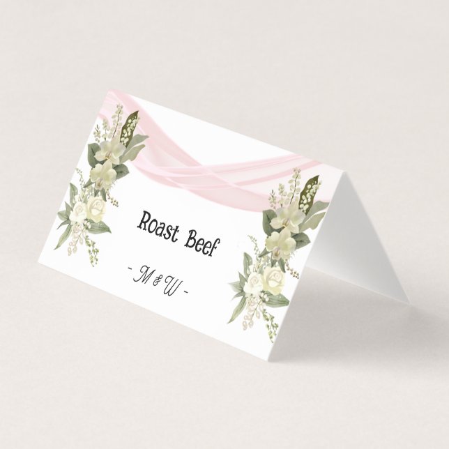 Pink Floral Buffet  (Front)