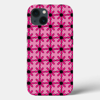 Pink Floral iPhone 13 Case
