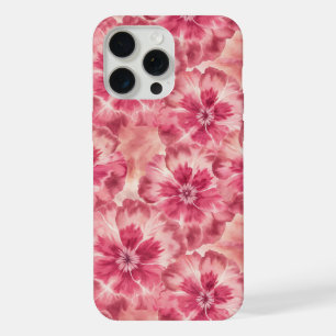 Pink Floral Coquette iPhone 15 Pro Max Case
