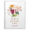 Pink Floral Cross Personalized Bible Study