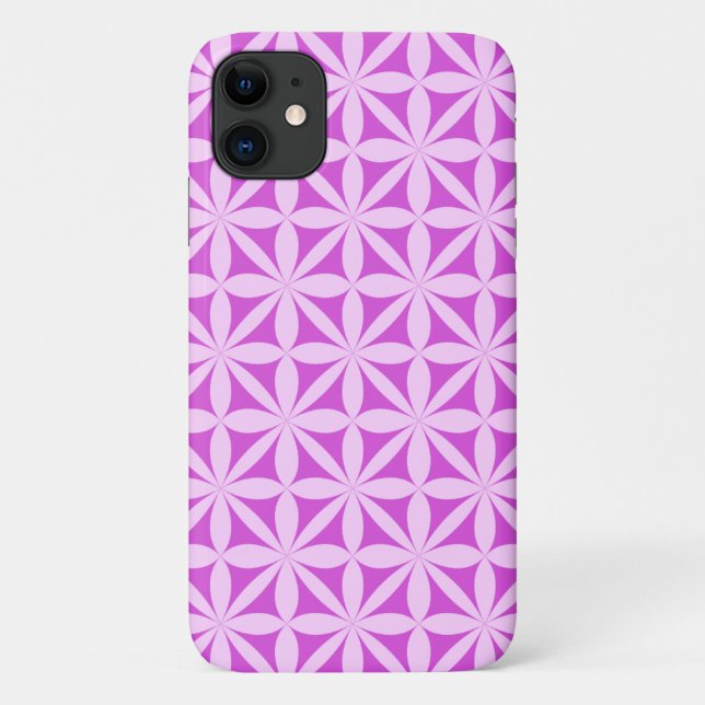 Pink Floral Design Case-Mate iPhone Case (Back)