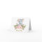 Pink Floral Elephant Baby Shower Thank You Note