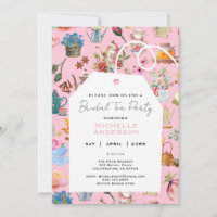 Pink Floral Garden Tea Party Bridal Shower