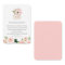 Pink Floral Girl Baby Shower Book Request