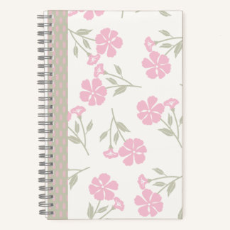 Pink Floral Journal – Pretty Flower Notebook