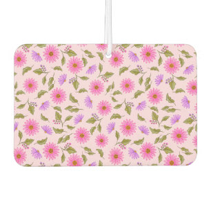 Pink Floral Lacy Daisy Air Freshener