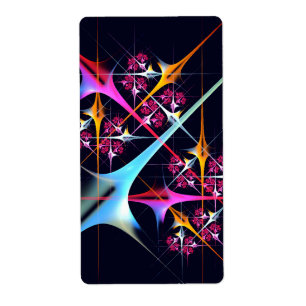 Pink Floral Modern Abstract Art Colour Pattern #01