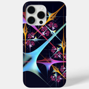 Pink Floral Modern Abstract Art Colour Pattern #01 iPhone 15 Pro Max Case