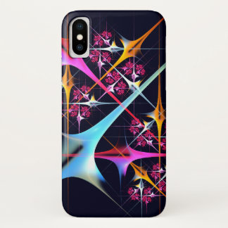 Pink Floral Modern Abstract Art Colour Pattern #01 Case-Mate iPhone Case