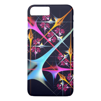 Pink Floral Modern Abstract Art Colour Pattern #01 Case-Mate iPhone Case
