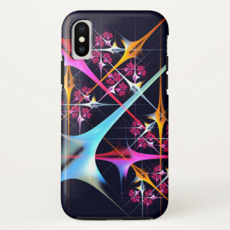 Pink Floral Modern Abstract Art Colour Pattern #01 Case-Mate iPhone Case
