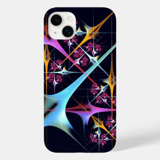 Pink Floral Modern Abstract Art Colour Pattern #01 Case-Mate iPhone 14 Plus Case