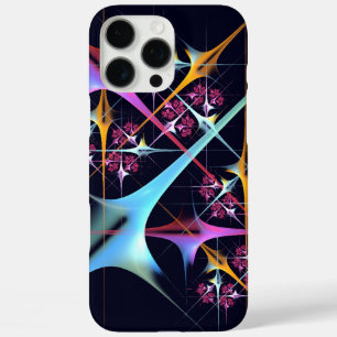 Pink Floral Modern Abstract Art Colour Pattern #01 iPhone 16 Pro Max Case