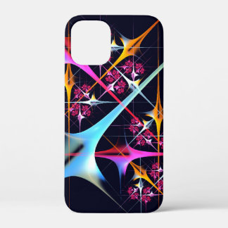 Pink Floral Modern Abstract Art Colour Pattern #01 iPhone 12 Mini Case
