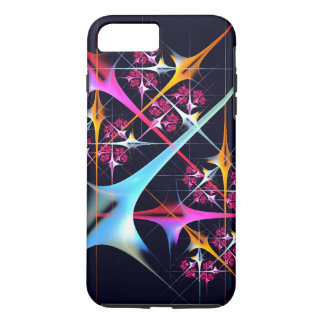 Pink Floral Modern Abstract Art Colour Pattern #01 Case-Mate iPhone Case