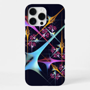 Pink Floral Modern Abstract Art Colour Pattern #01 iPhone 16 Pro Max Case