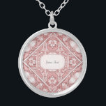 Pink Floral Necklace<br><div class="desc">Beautiful Pink Floral Necklace</div>