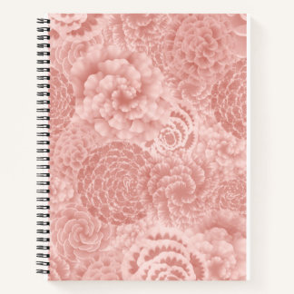 Pink Floral Notebook
