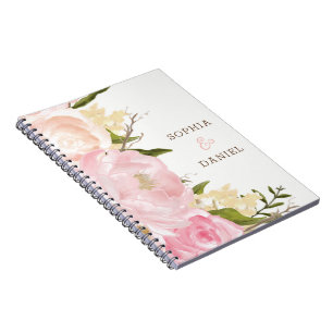 Pink Floral Notebook
