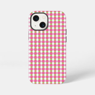 Pink floral pattern iPhone 13 mini case