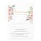 Pink Floral Personalized Candy Bar Wrapper