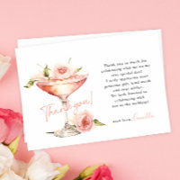 Pink Floral Petals and Prosecco Bridal Shower