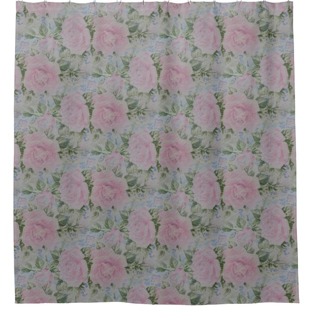 Pink Floral Roses Vintage (Front)