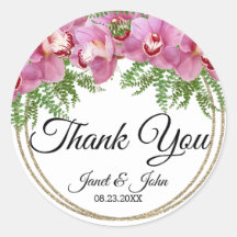Pink Floral -Thank You