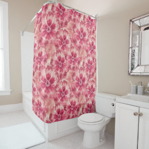 Pink Floral Tie Dye