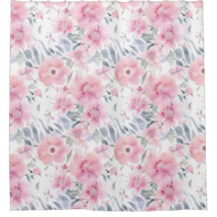 Pink Floral Watercolor