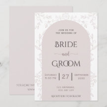 Pink floray design  & golden rose touch wedding 