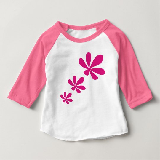 pink flower5 baby T-Shirt