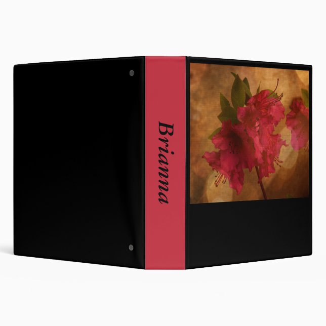 Pink Flower Binder (Background)