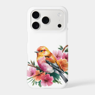 Pink Flower Bird