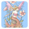Pink Flower Fairy Art
