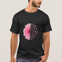 Pink Flower Flamingo Breast Cancer Awareness Month