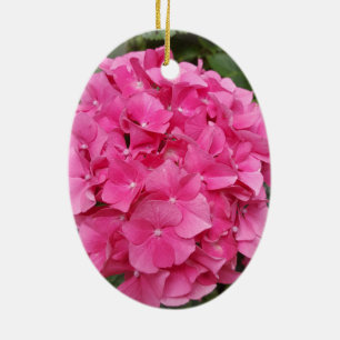 Pink Flower Floral Photography Nature Ceramic Ornament